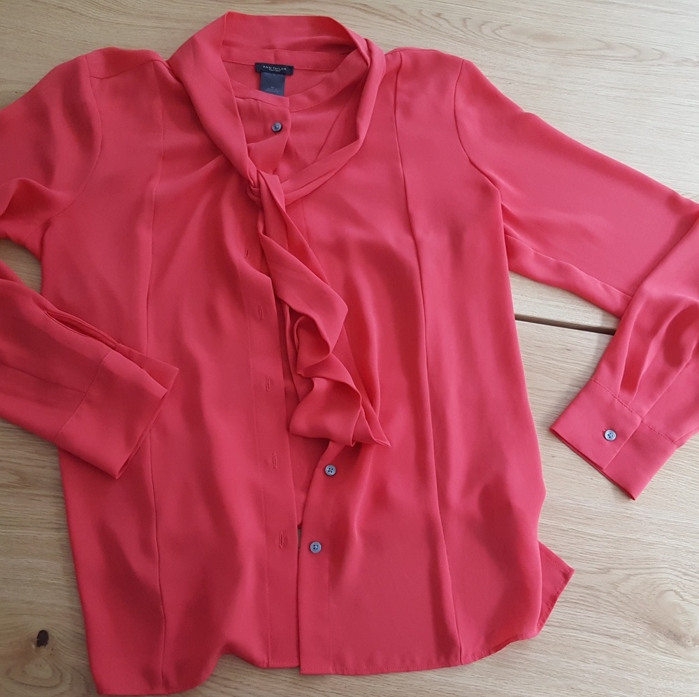 Coral Blouse